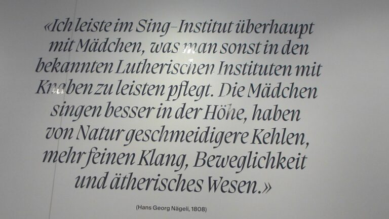 Bis heute unerreichter «Sängervater»