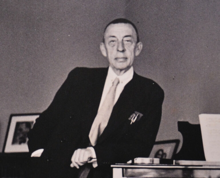 Sergei Rachmaninoff in Luzern