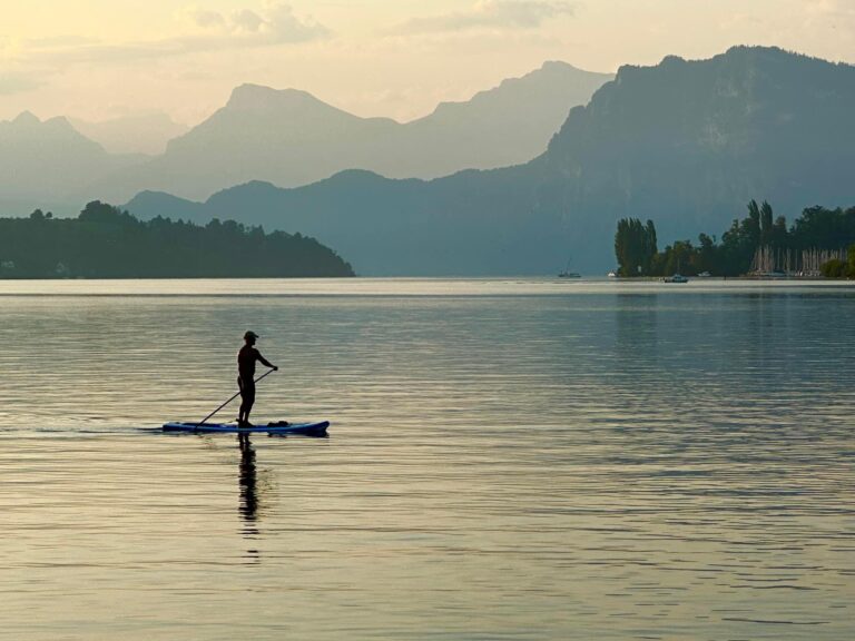 Morgen-Idylle am Vierwaldstättersee