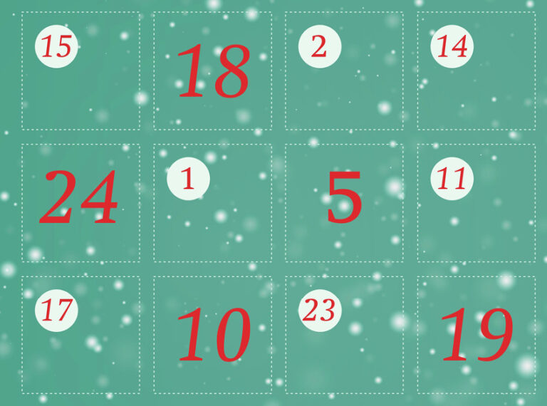 Adventskalender «Gute Betreuung im Alter»