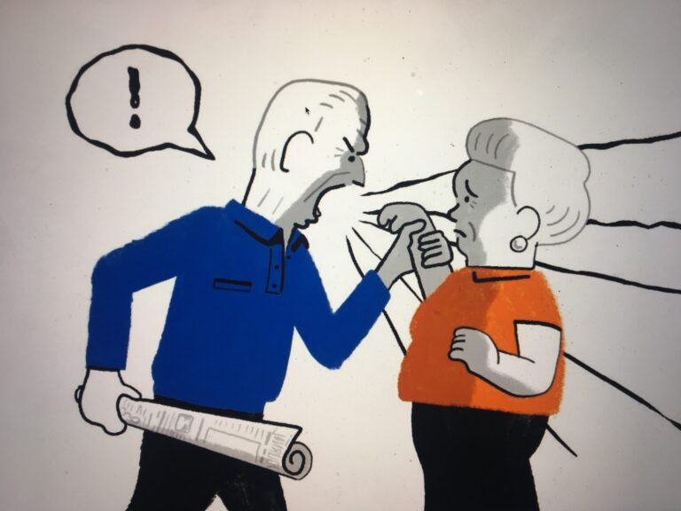 Gewalt bei älteren Paaren
