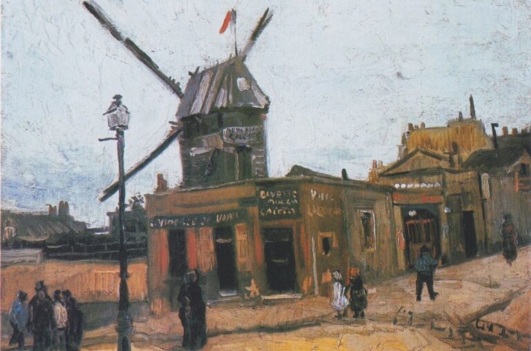 Die Mühlen am Montmartre