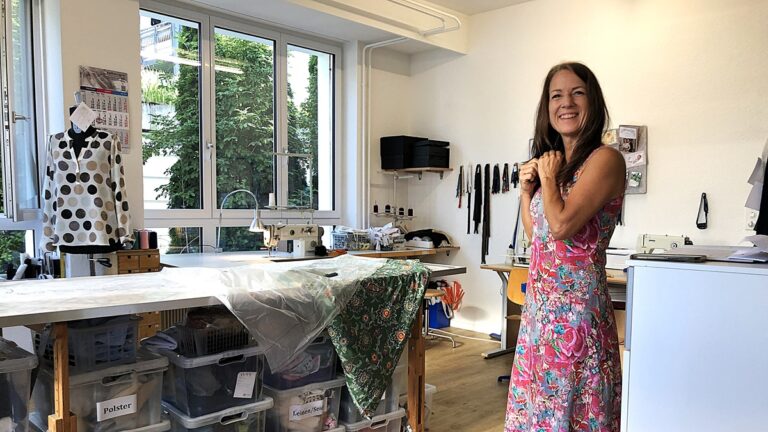 Gabriele Widmer – Schneiderin aus Leidenschaft